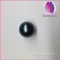 14mm black round half hole natural shell pearls beads for earring making
